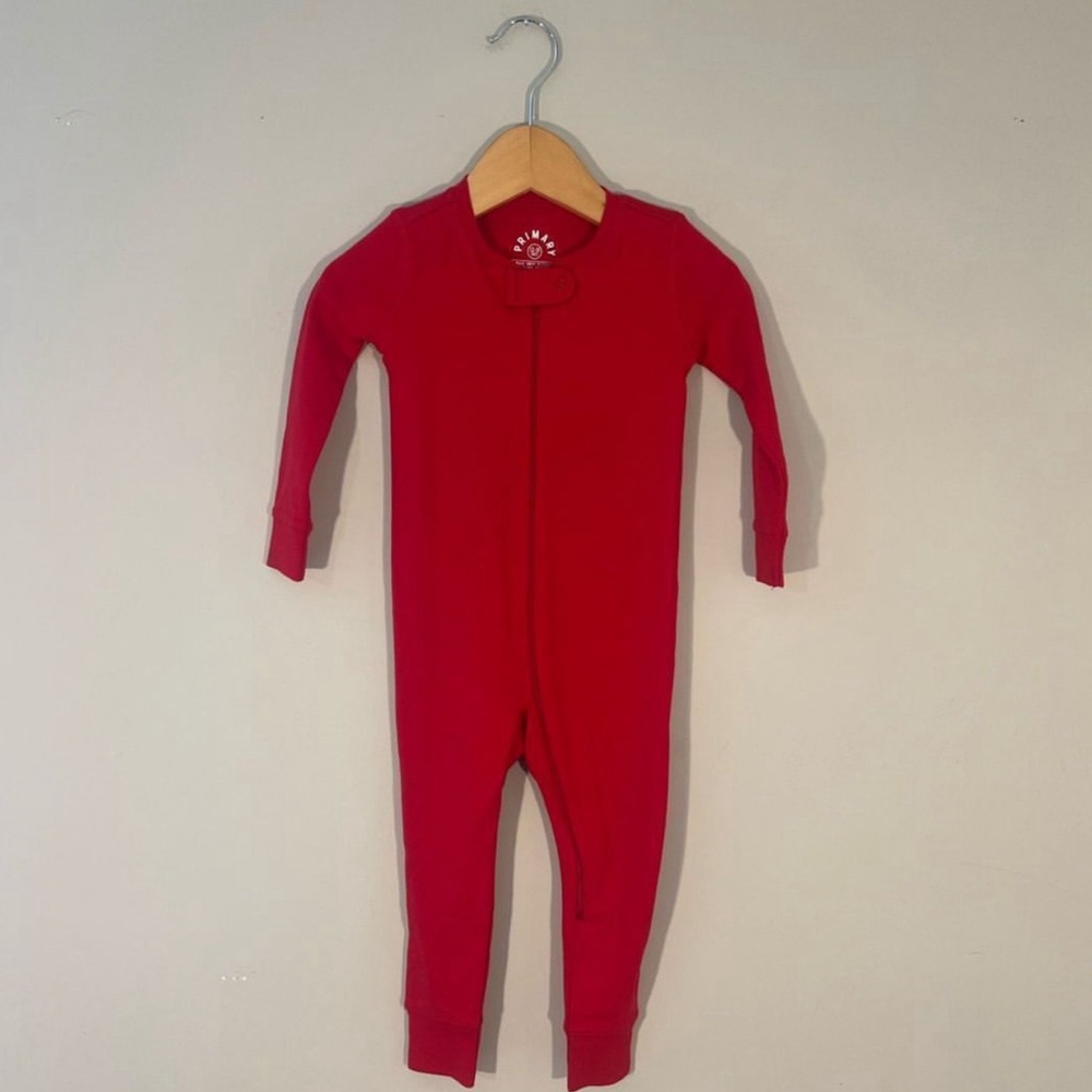 $11 ADD ON primary pajama zippy footie 12-18M Zara Janie and Jack‎ Mini Boden